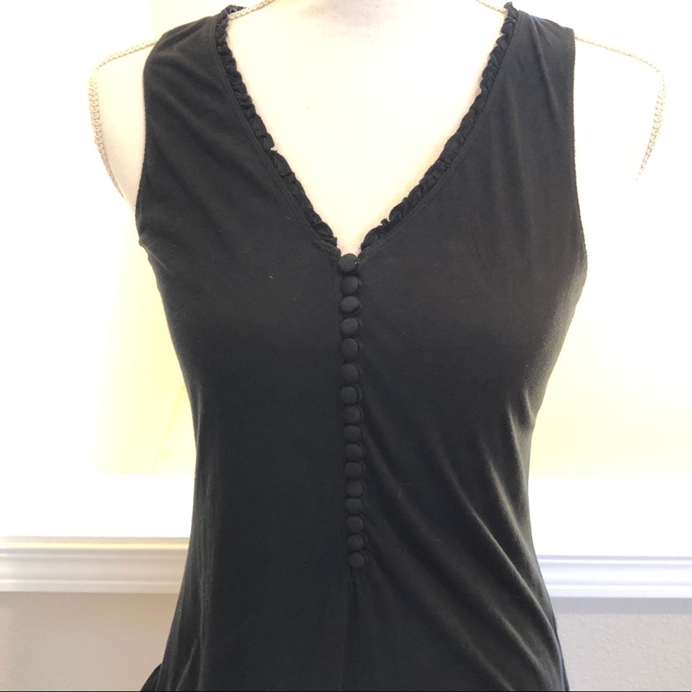 Generra Black tank top / coverup - size M - Picture 8 of 8